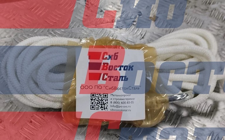 STARFIX Карабин с фиксатором М12 DIN 5299 D SMP-53200-1 Фал капроновый 12мм разрывная нагрузка 2100кгс (2)